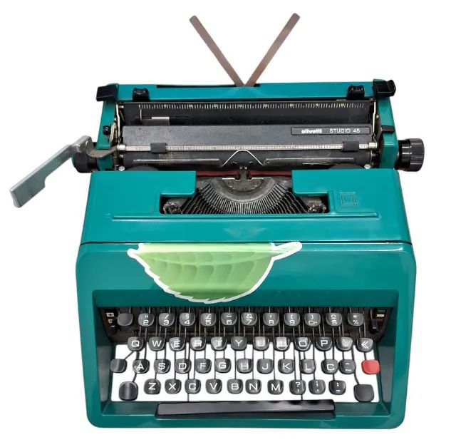 Máquina de escrever Olivetti Studio 45 - Conservada