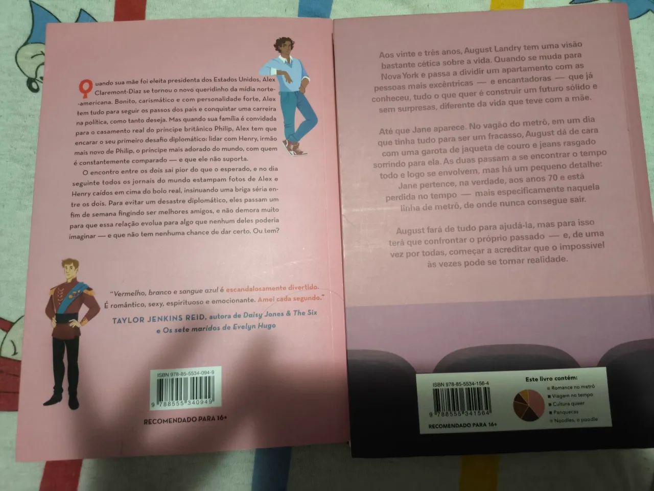 Kit Casey: Última Parada e Vermelho, Branco e Sangue Azul - Foto 2