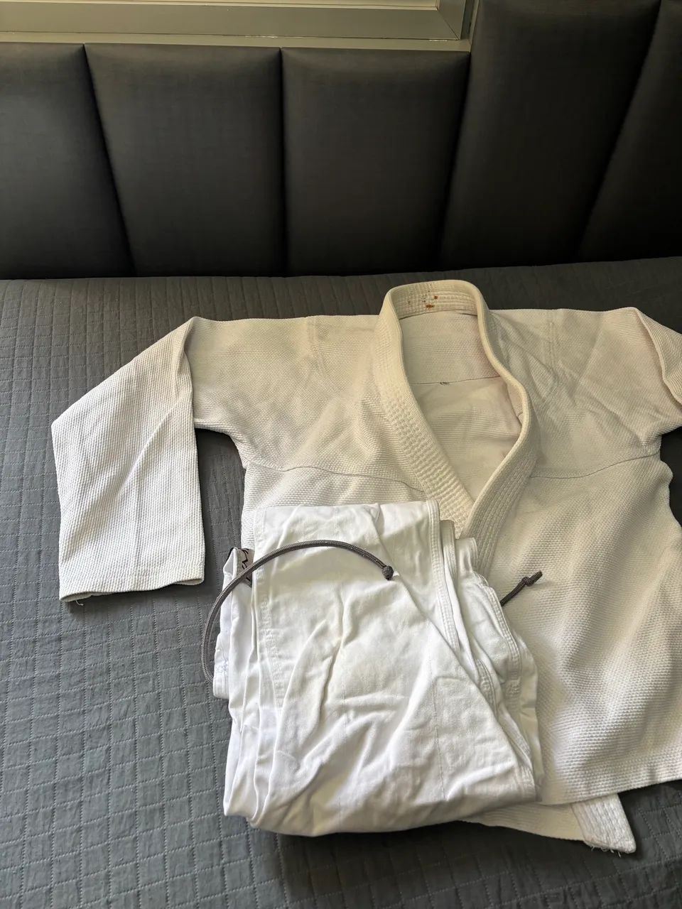 Kimono KMNO A3 BRANCO JIU JITSU - Foto 5