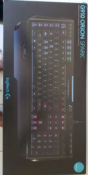 Teclado Gamer Logitech G910 Orion Spark - Foto 2