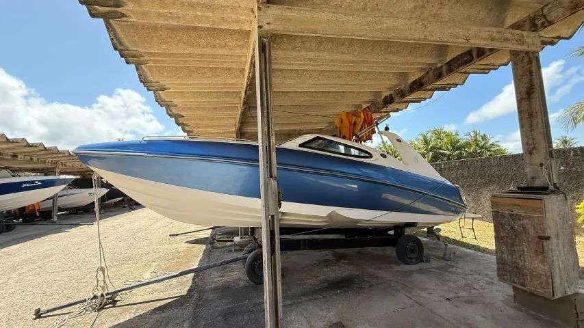 LANCHA ECOMARINER 25 PÉS (MOTOR OPTIMAX 250) REVISADA 