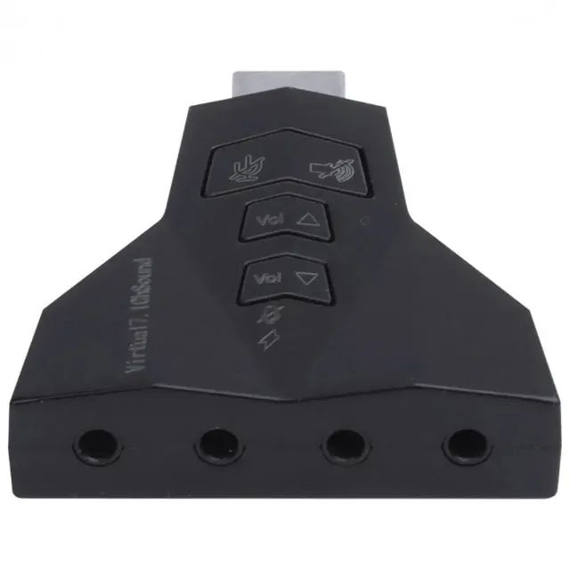 Adaptador placa de som usb 4 portas p2 - compativel com ps3 - a4pusbm - Vinik Loja Coimbra