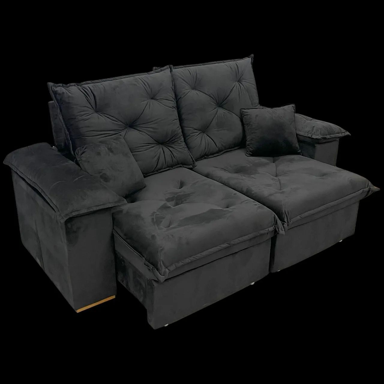 Sofá retrátil e reclinável premium super confortável!! 544tt66 - Foto 2