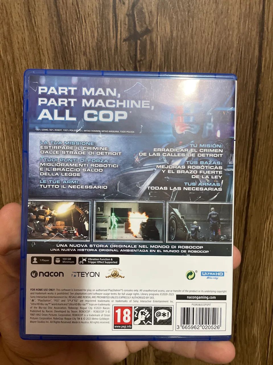 Robocop Rogue City Ps5 - Foto 2