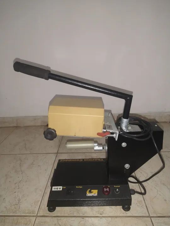 Prensa térmica para estampar copos e canecas- Thermo Compact - Foto 3