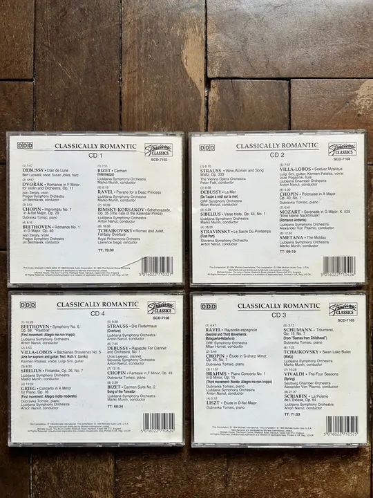 Classically Romantic - Box Set de 4 CDs - Foto 2