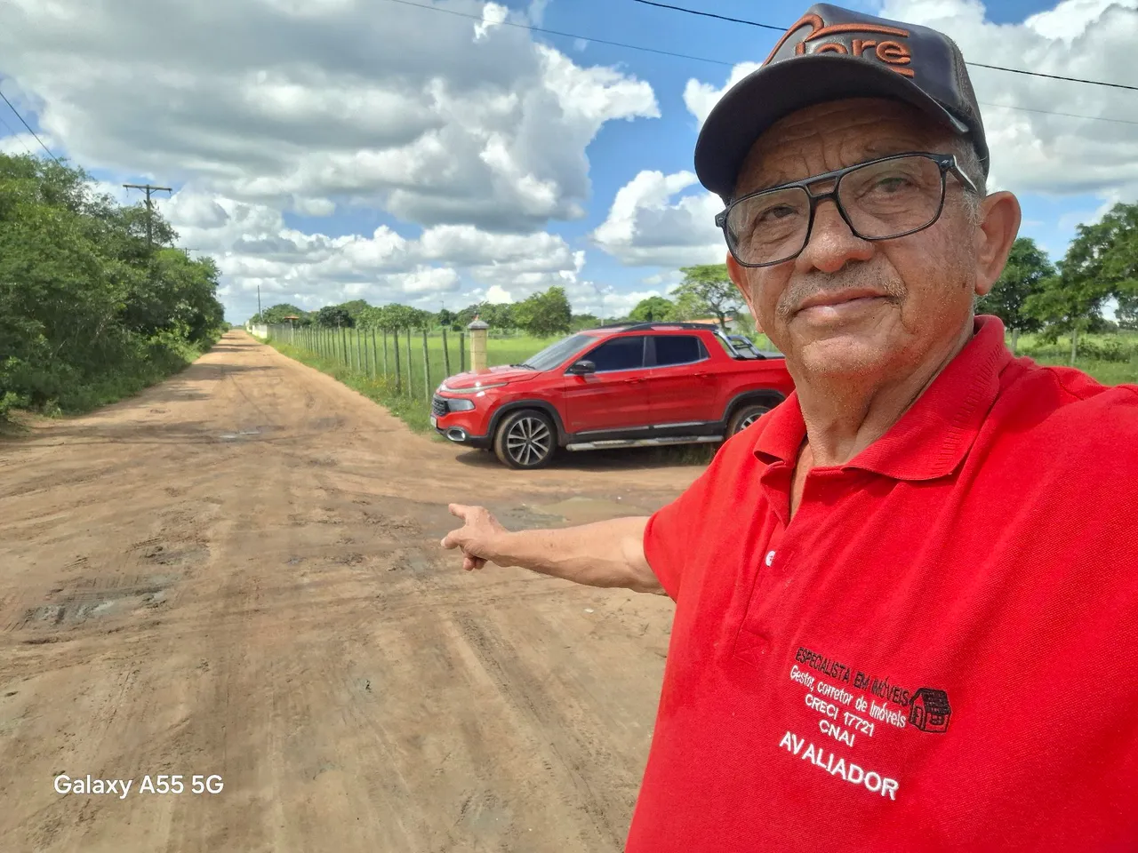 Excelente terreno para chácara a 250m da Br 116 Norte