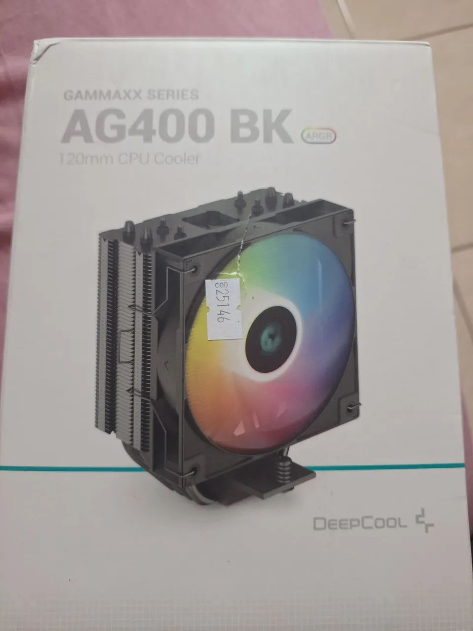 Air Cooler AG400 black argb