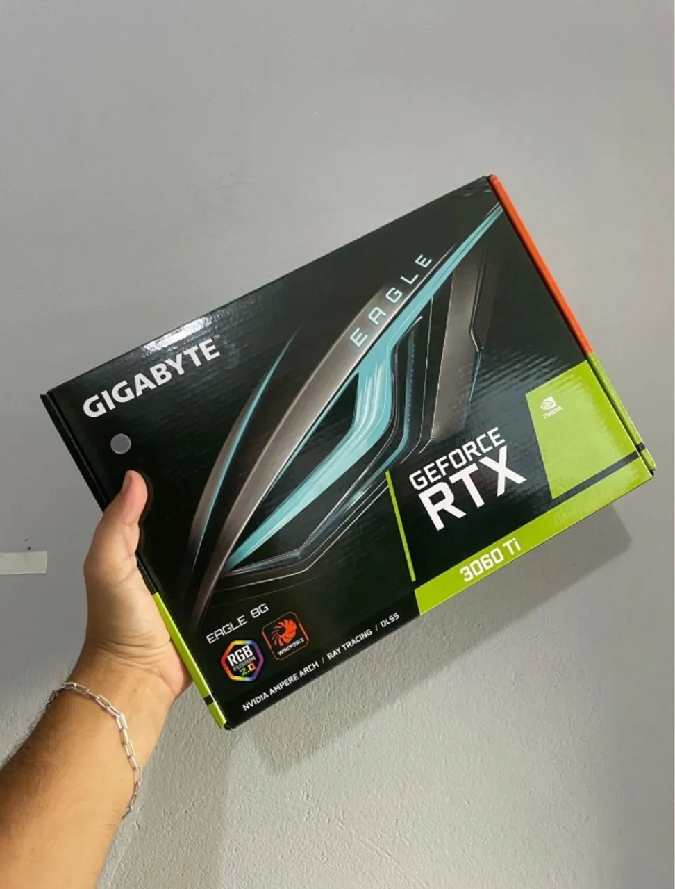 Placa de video - 3060ti Eagle gigabyte - @bpstech_ loja