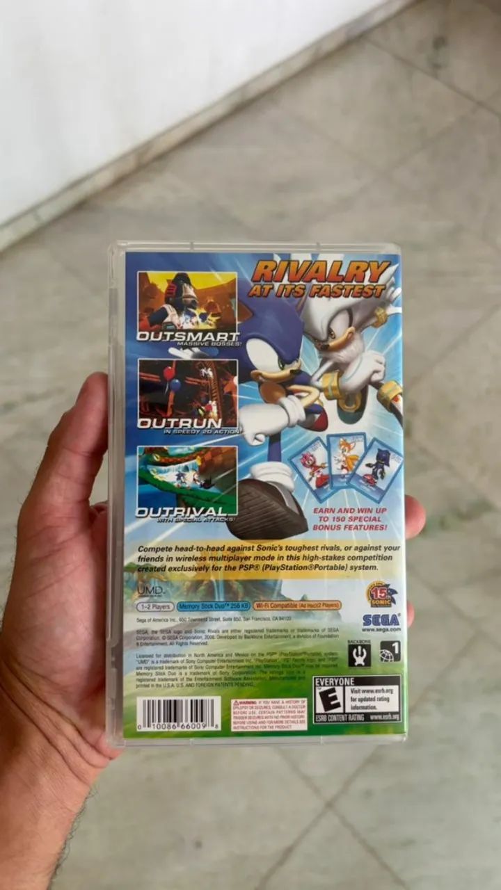 Sonic Rivals - PSP Original - Foto 2