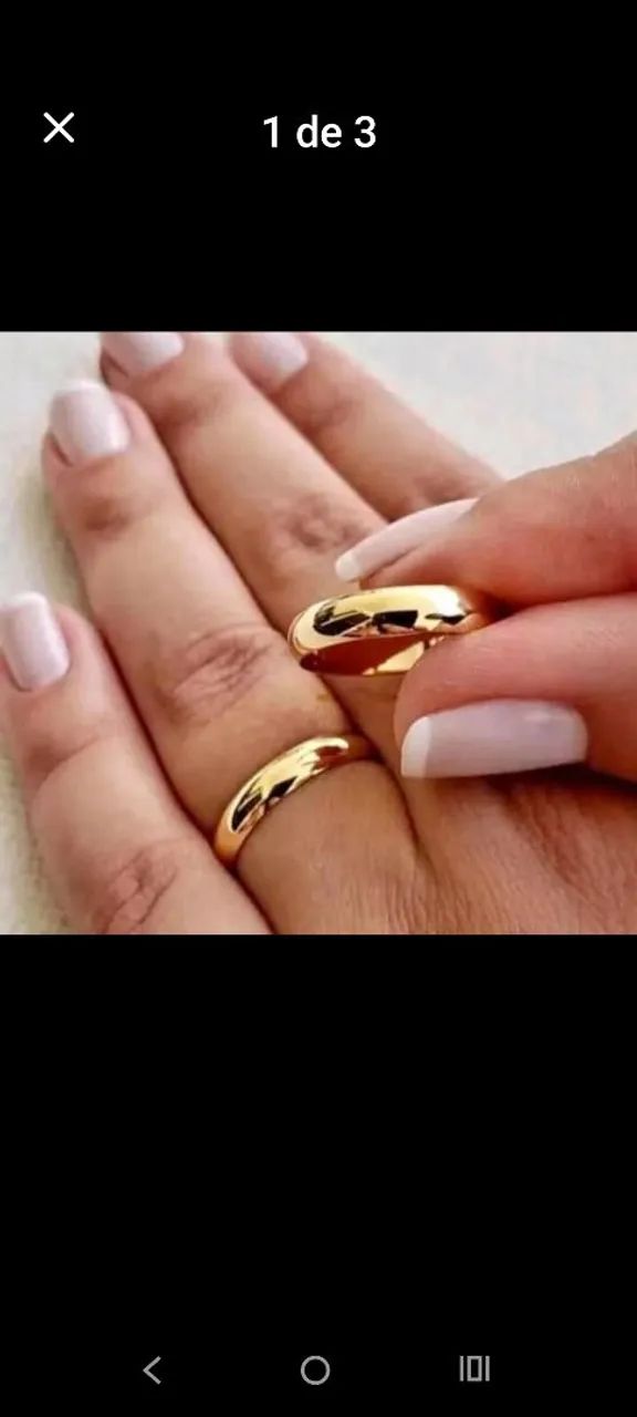 Alianças de casamento em Tungstênio+ Moedas Antigas  - Foto 3