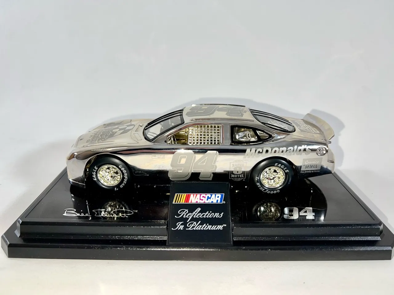 Miniatura Racing Champions Comemorativa Nascar 24K Gold Escala 1