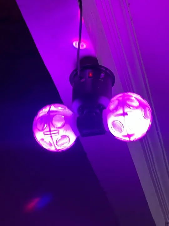 Globo giratório com luz led - Foto 6