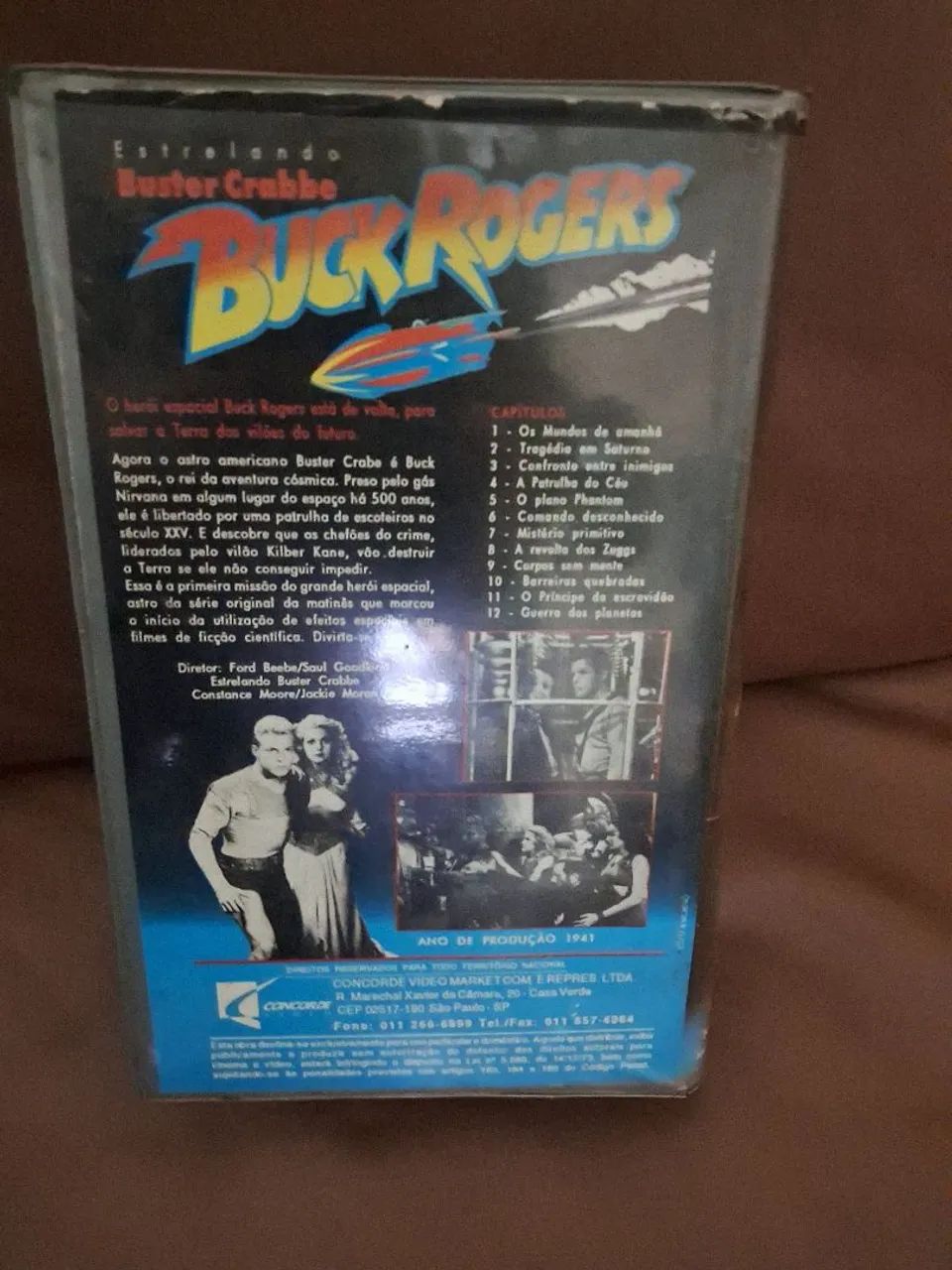 VHS duplo Buck Rogers - Filme Clássico - Foto 2