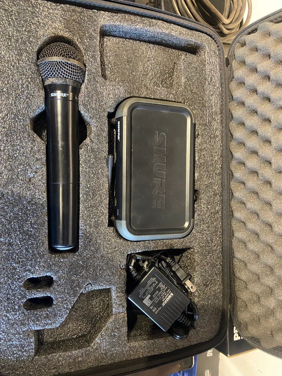 Microfone Shure PGX4 Com Case Original 64318045459073121