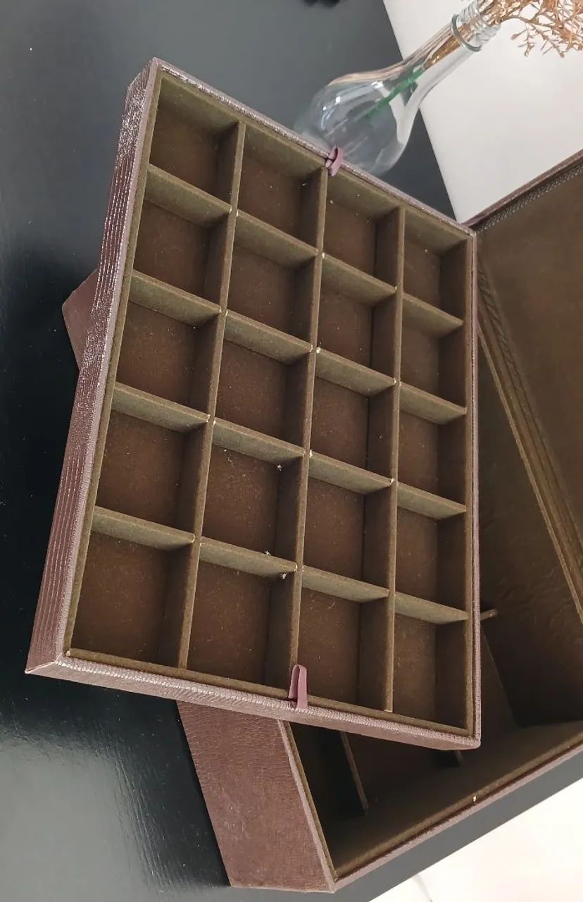 Caixa /maleta de madeira vintage para decoração - Foto 4