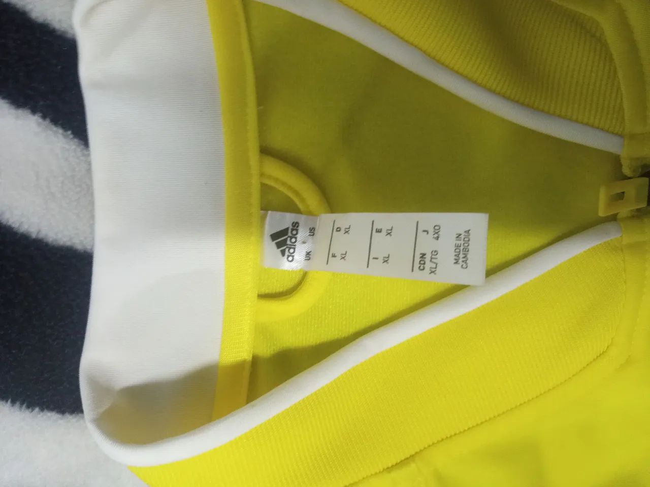 Jaqueta Adidas Amarela - Tamanho xl - Foto 3