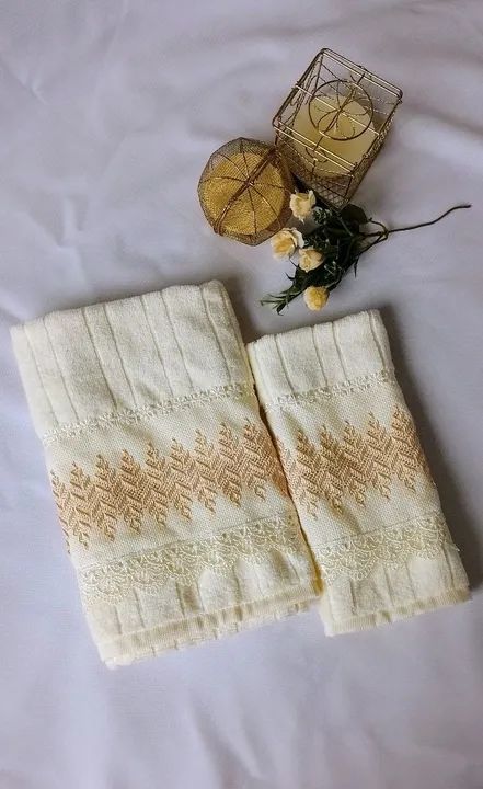 Toalhas de Banho Bordadas - Luxo e Elegância - Foto 3