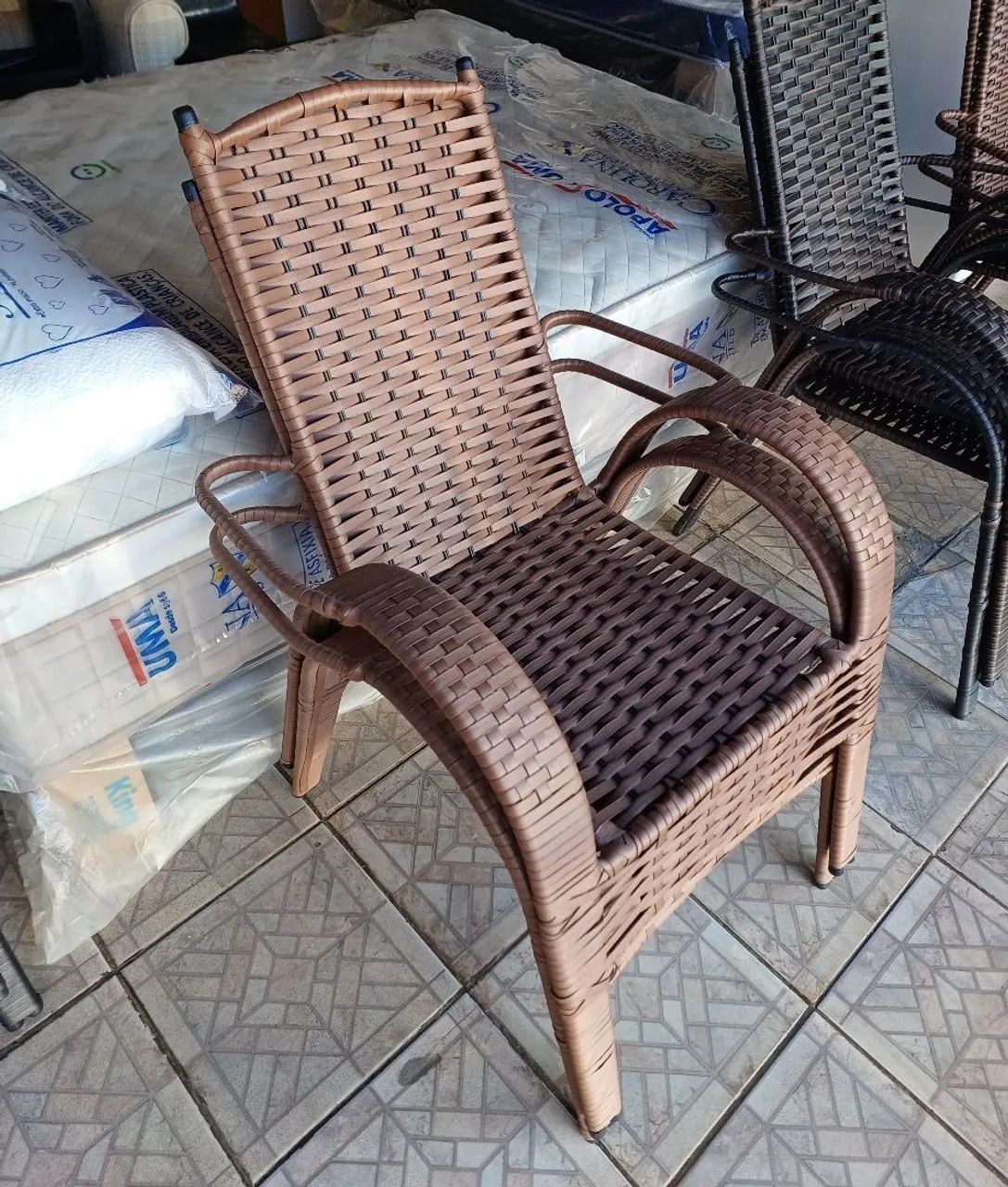 Cadeira de fibra sintética + Entrega grátis em Sorocaba - Foto 5