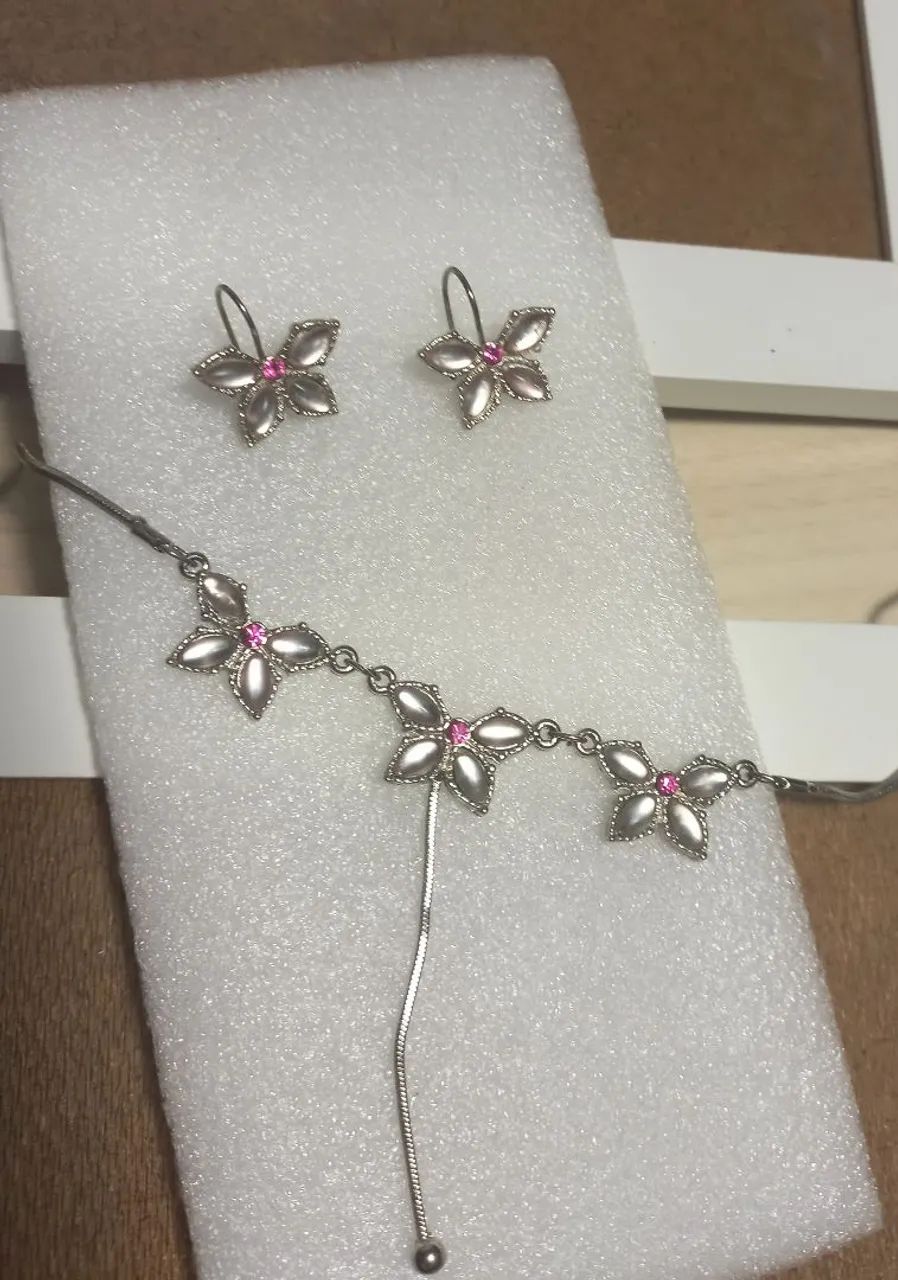 Conjunto de Colar e Brincos - Foto 4