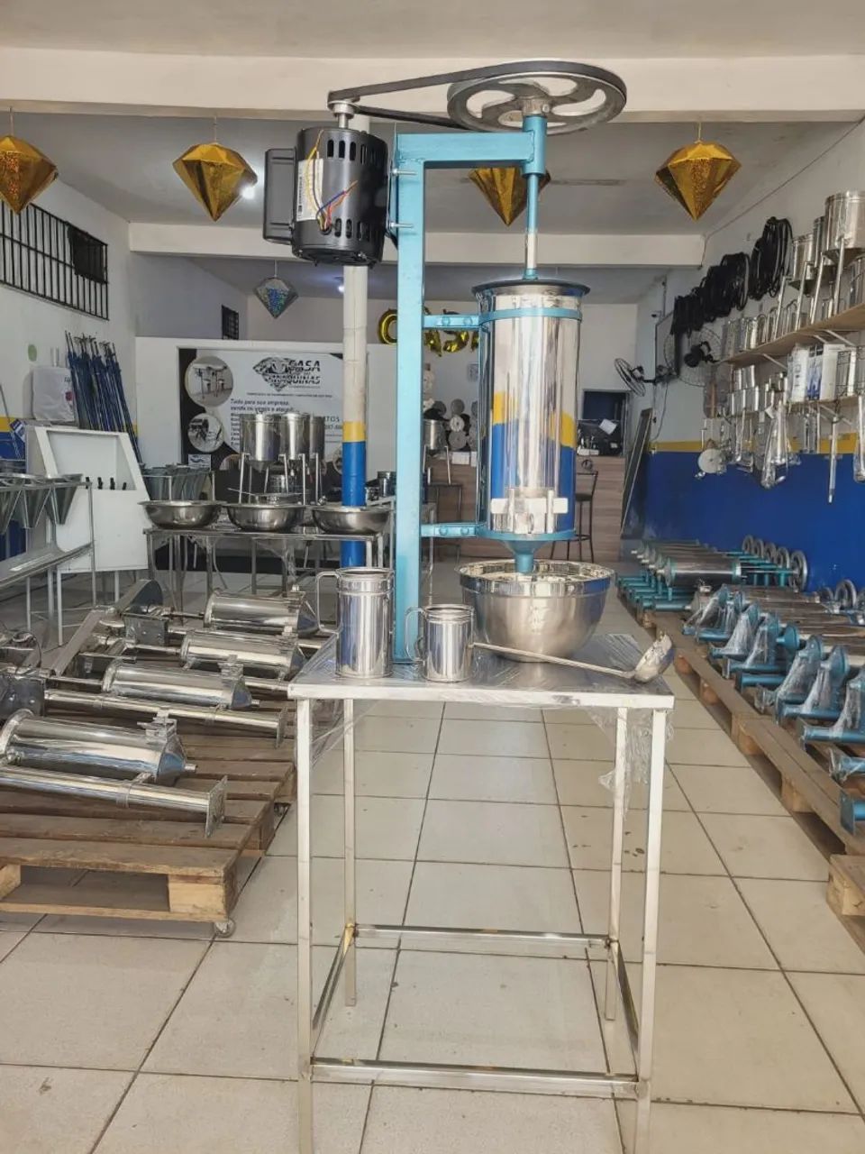 Máquina de açaí inox profissional  - Foto 4