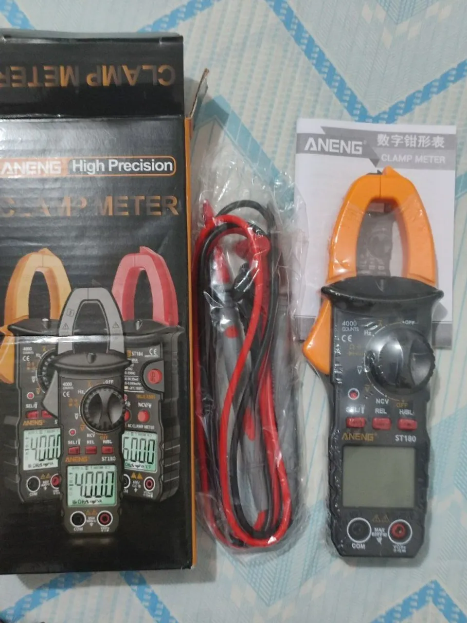 Alicate Multimetro Aneng ST180