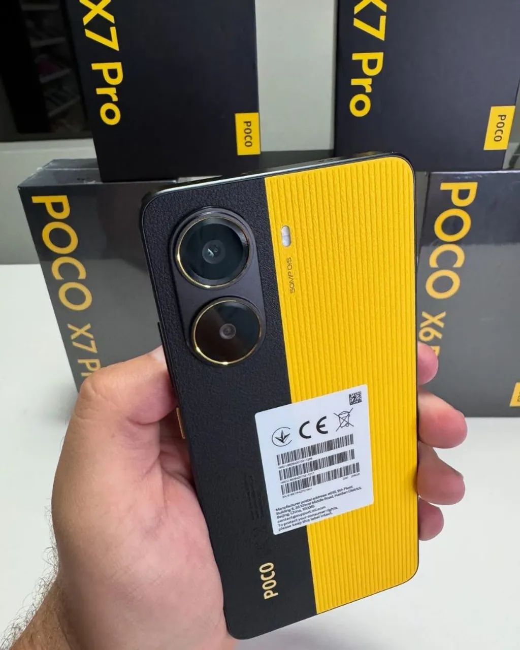 POCO X7 PRO 12/512 GB AMARELO GLOBAL LACRADO <br><br>