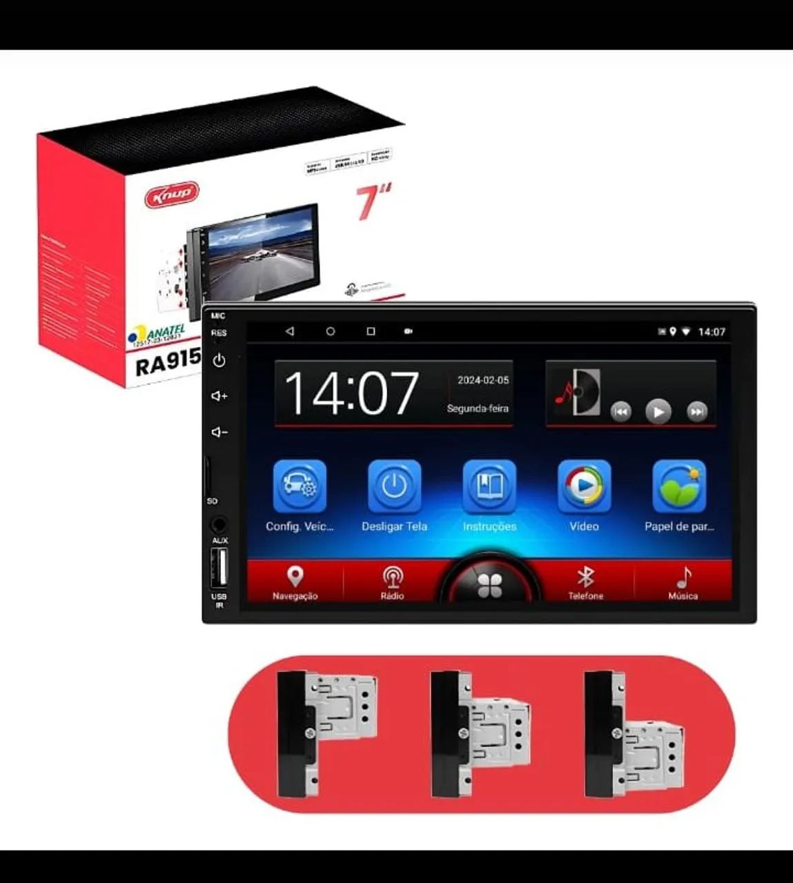 Multimidia 1DIN  - Foto 2