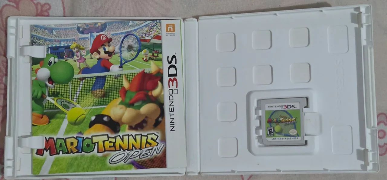 Mario Tennis Open - 3ds - Com Luva - Foto 3