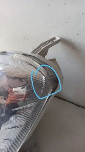 Farol Toyota Etios Cromado Original Usado Esquerdo 14246 - Foto 4