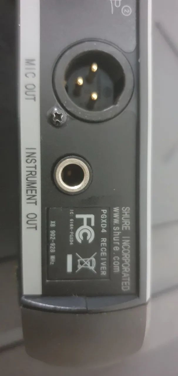 Shure sem fio Pgxd24/B58 - Foto 5