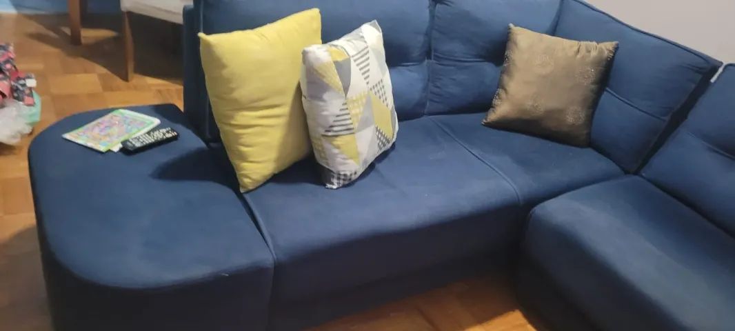 Sofá de quina aceito ofertas! - Foto 4