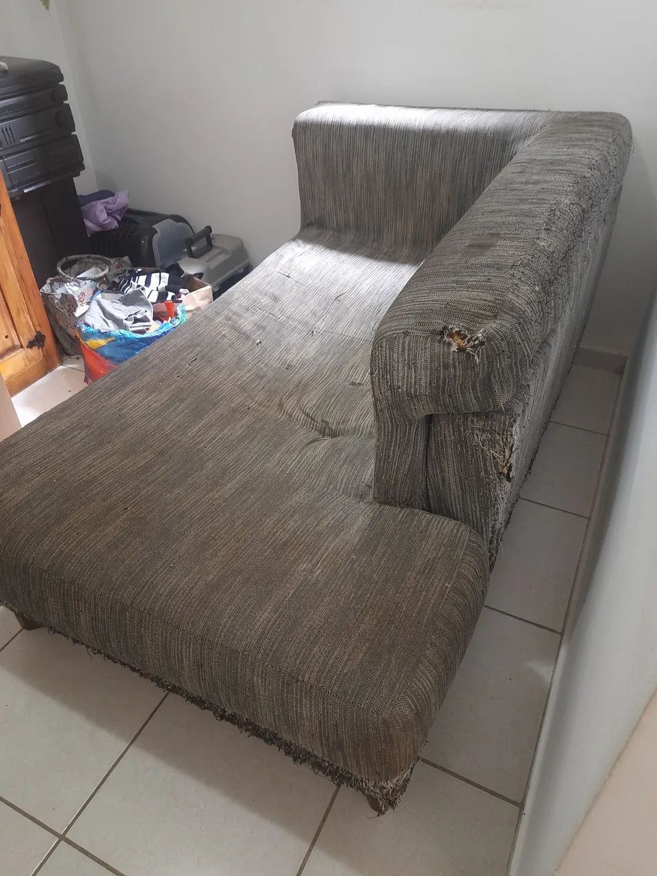 Sofá divã para doação - Foto 3