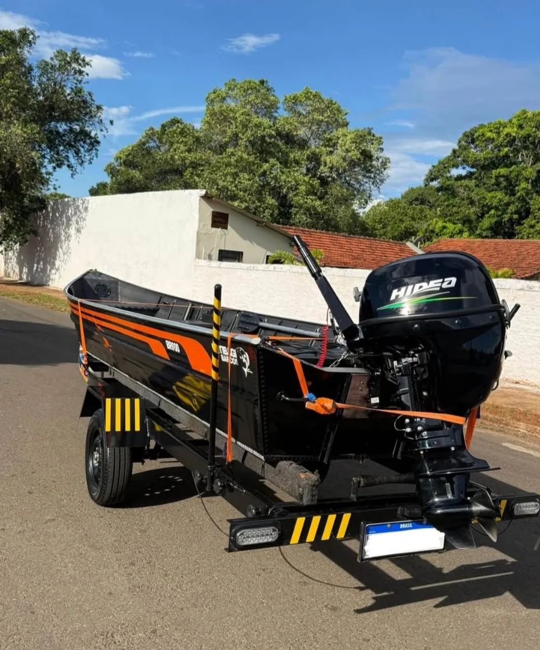 Vendo barco com motor e carreta - Foto 2