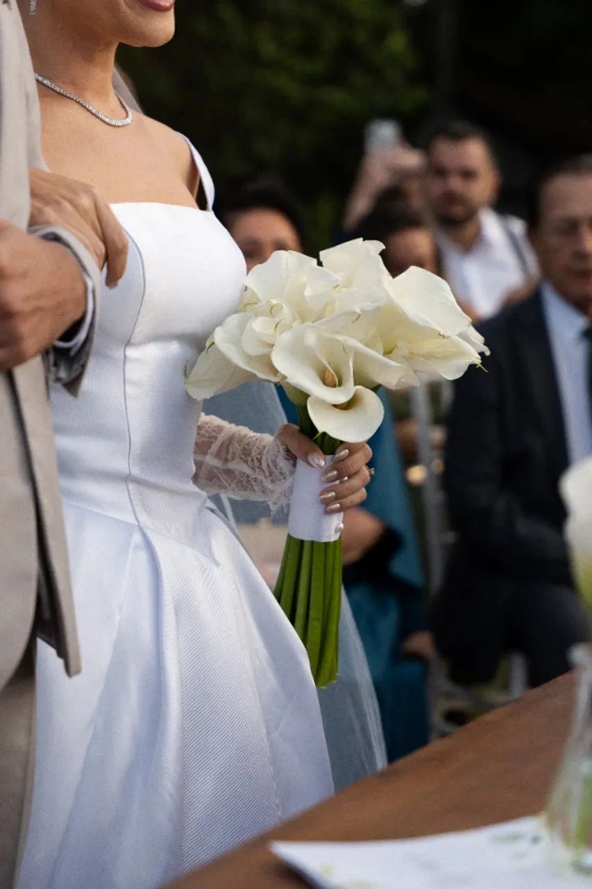 Vestido de noiva minimalista classico - Foto 2