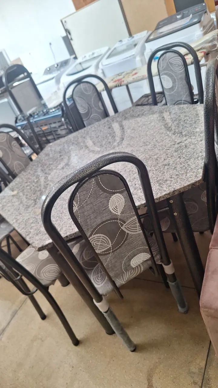 Mesa sextavada nova