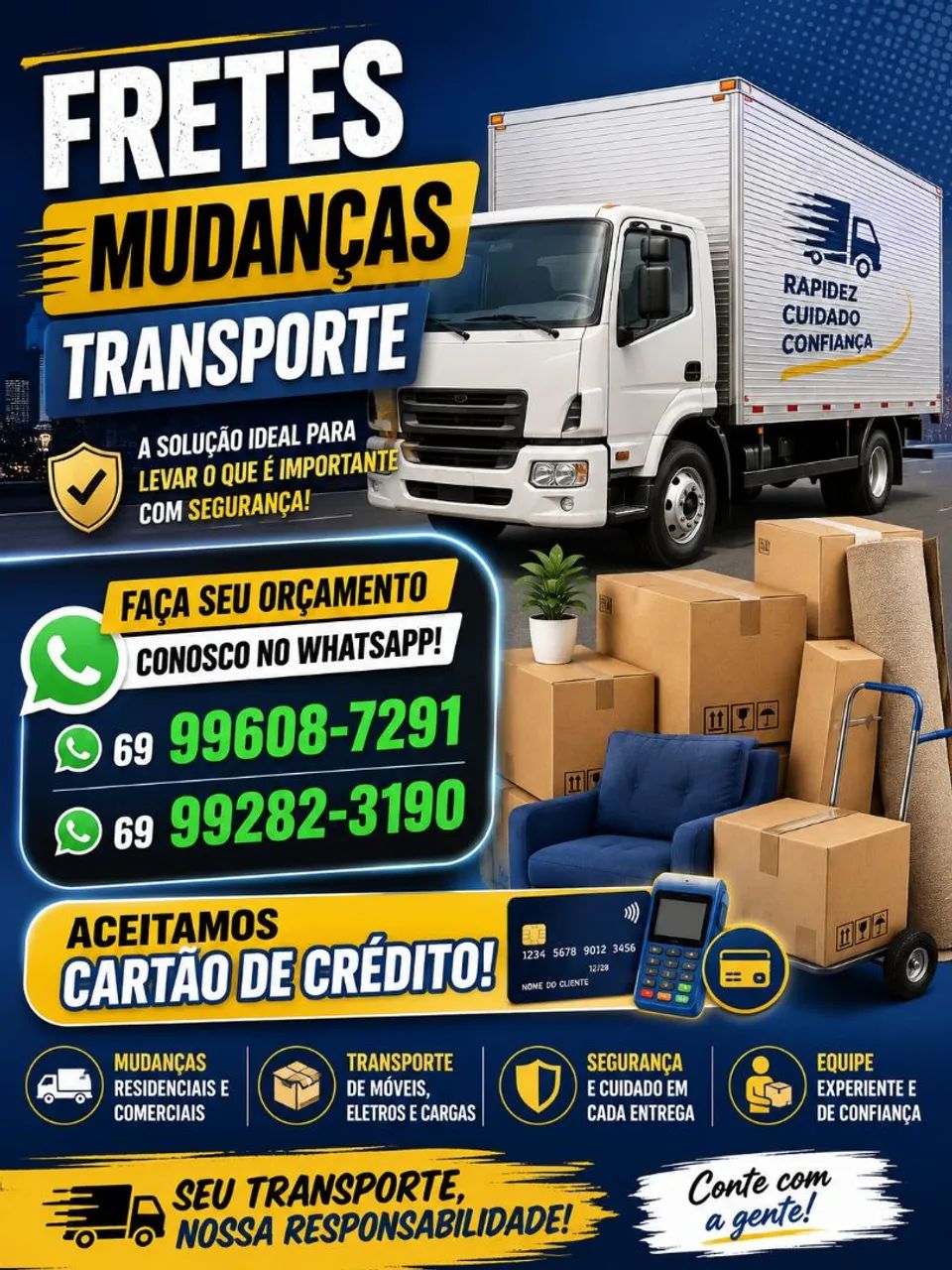 Fretes mudança transporte  - Foto 2
