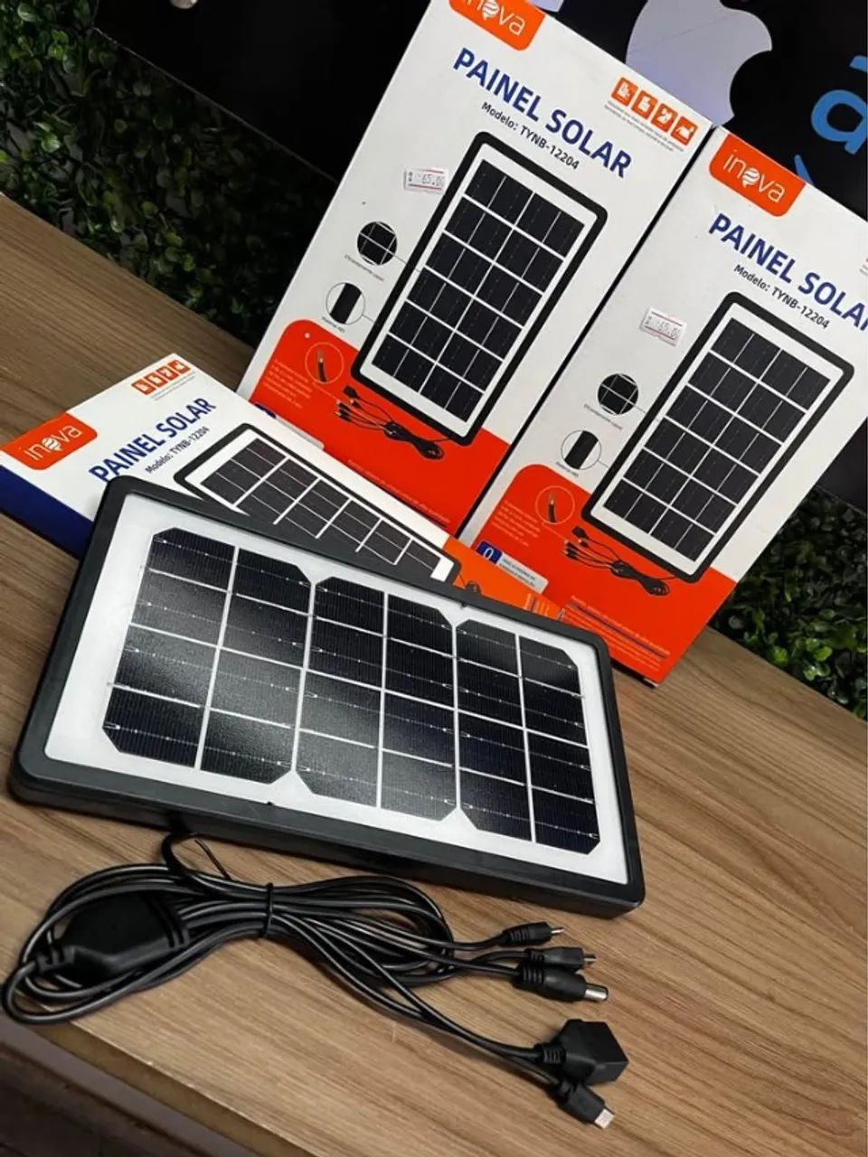 Painel Solar para Carregamentos de Eletrônicos Via USB - Foto 2