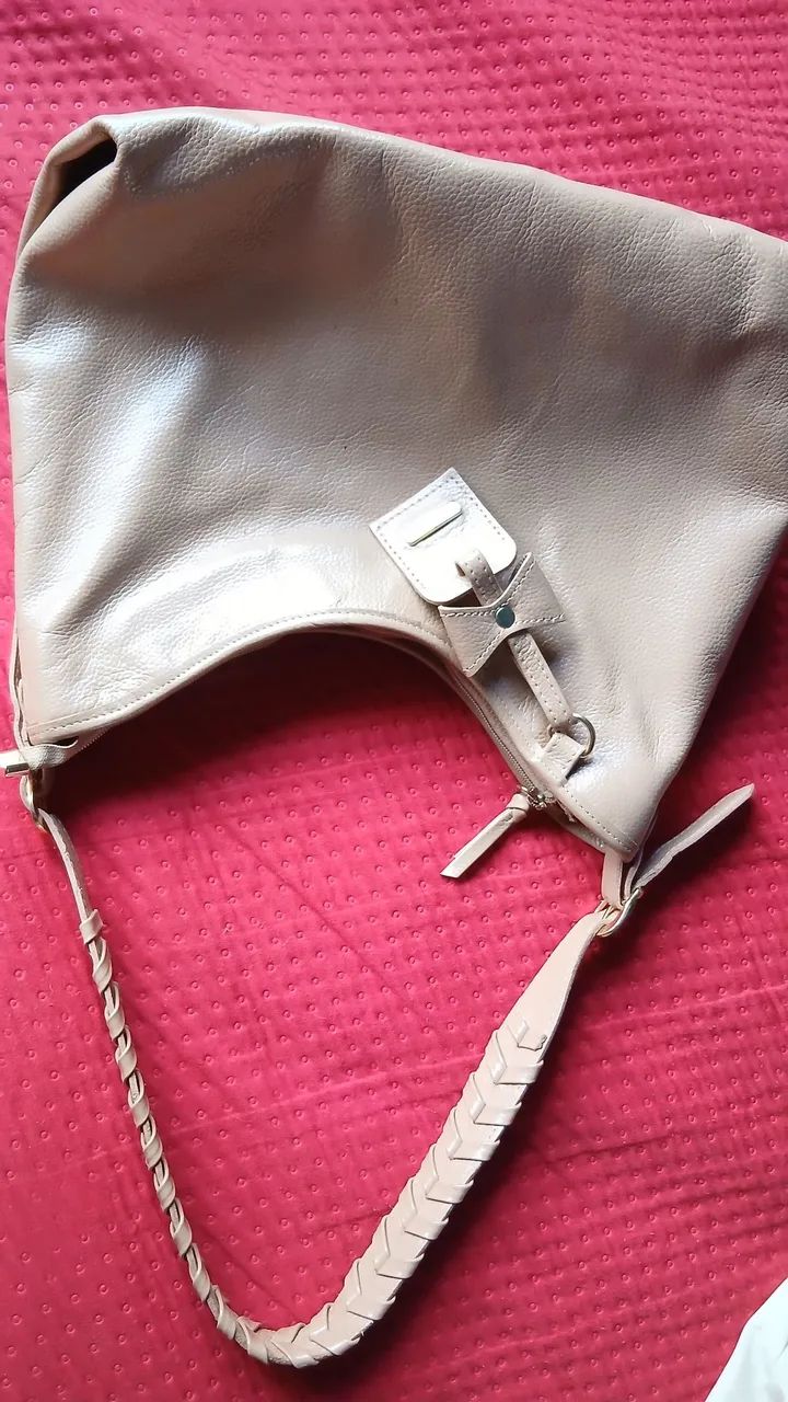 Bolsa couro Fino/Café  - Foto 2
