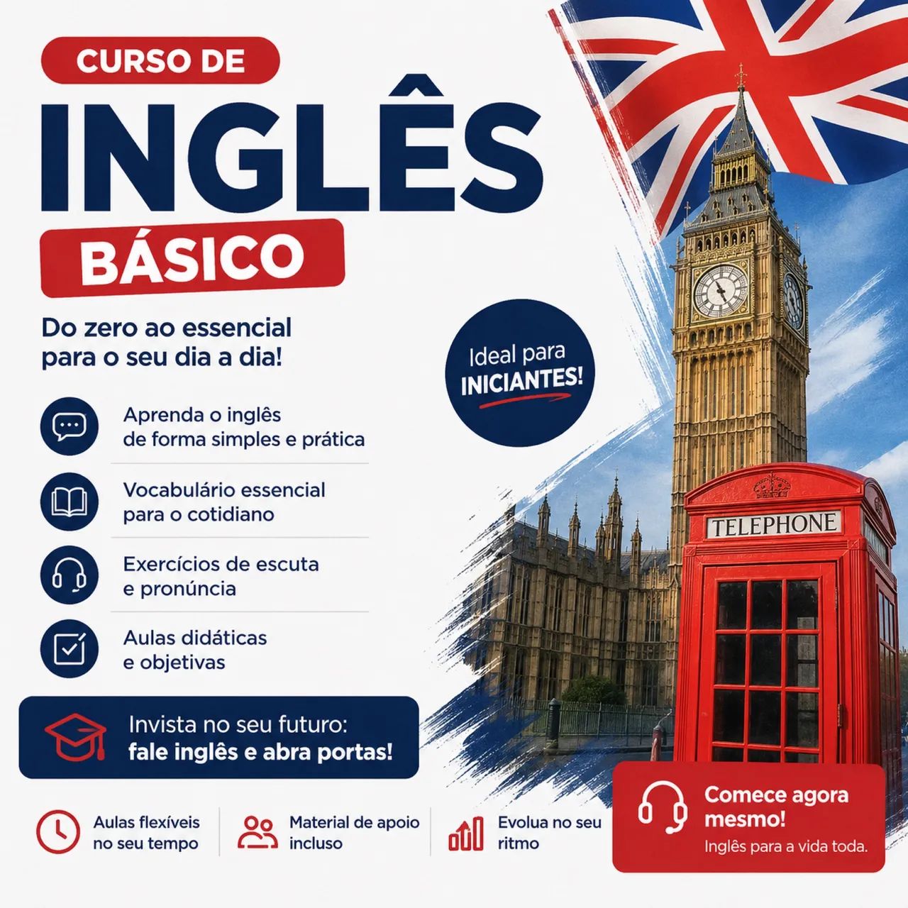 Curso de inglês 