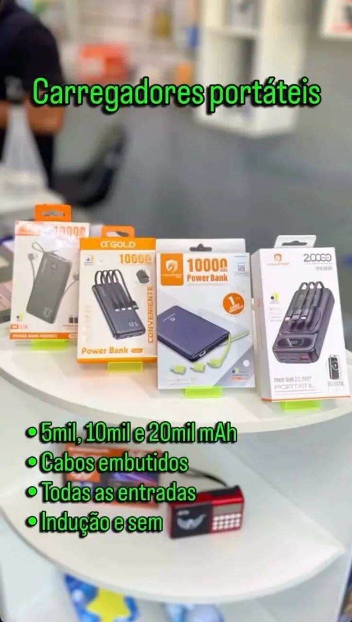 Carregadores Portáteis