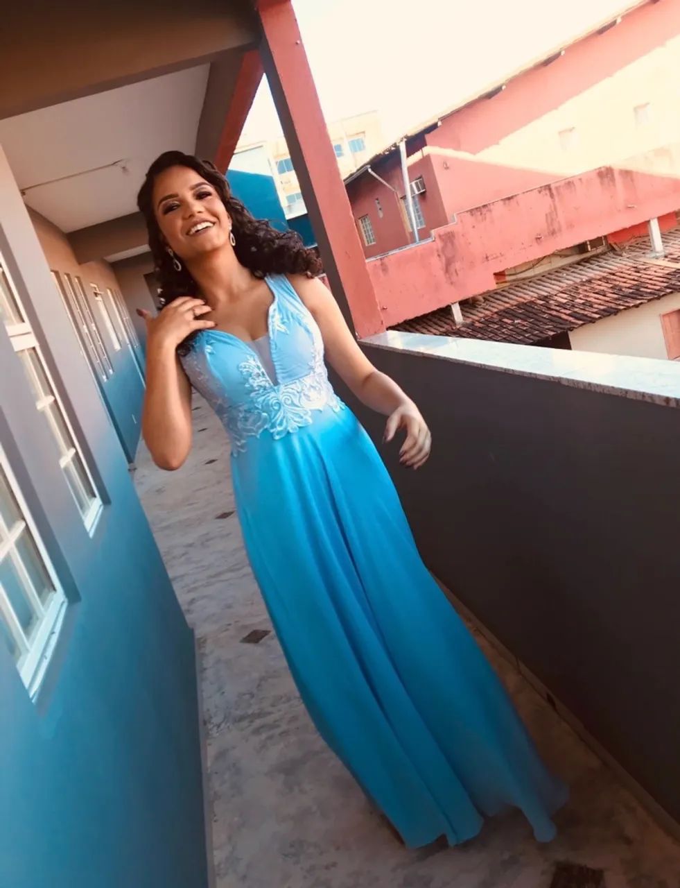 Vestido azul  - Foto 3