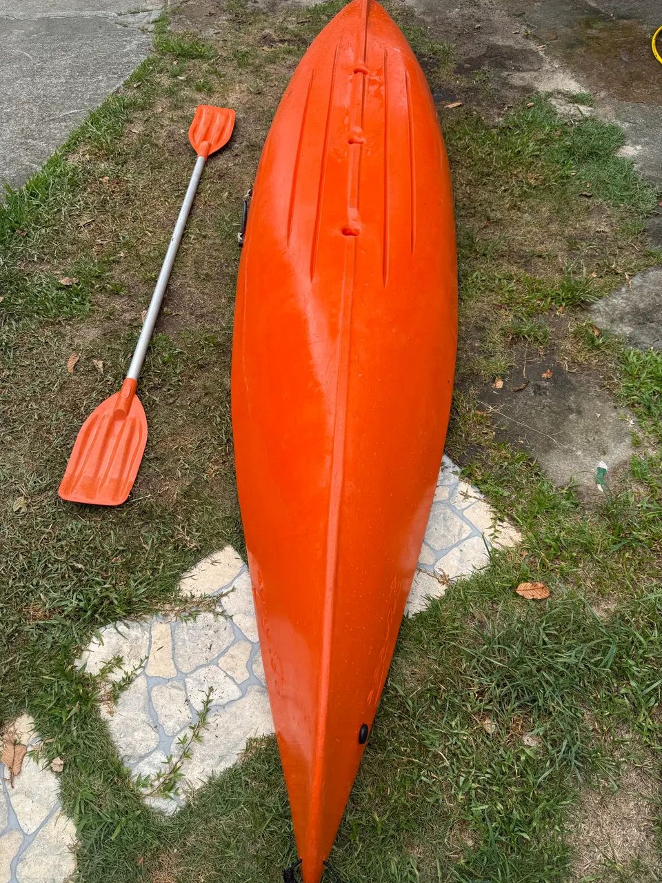 Caiaque tubarão caiaker laranja  - Foto 3