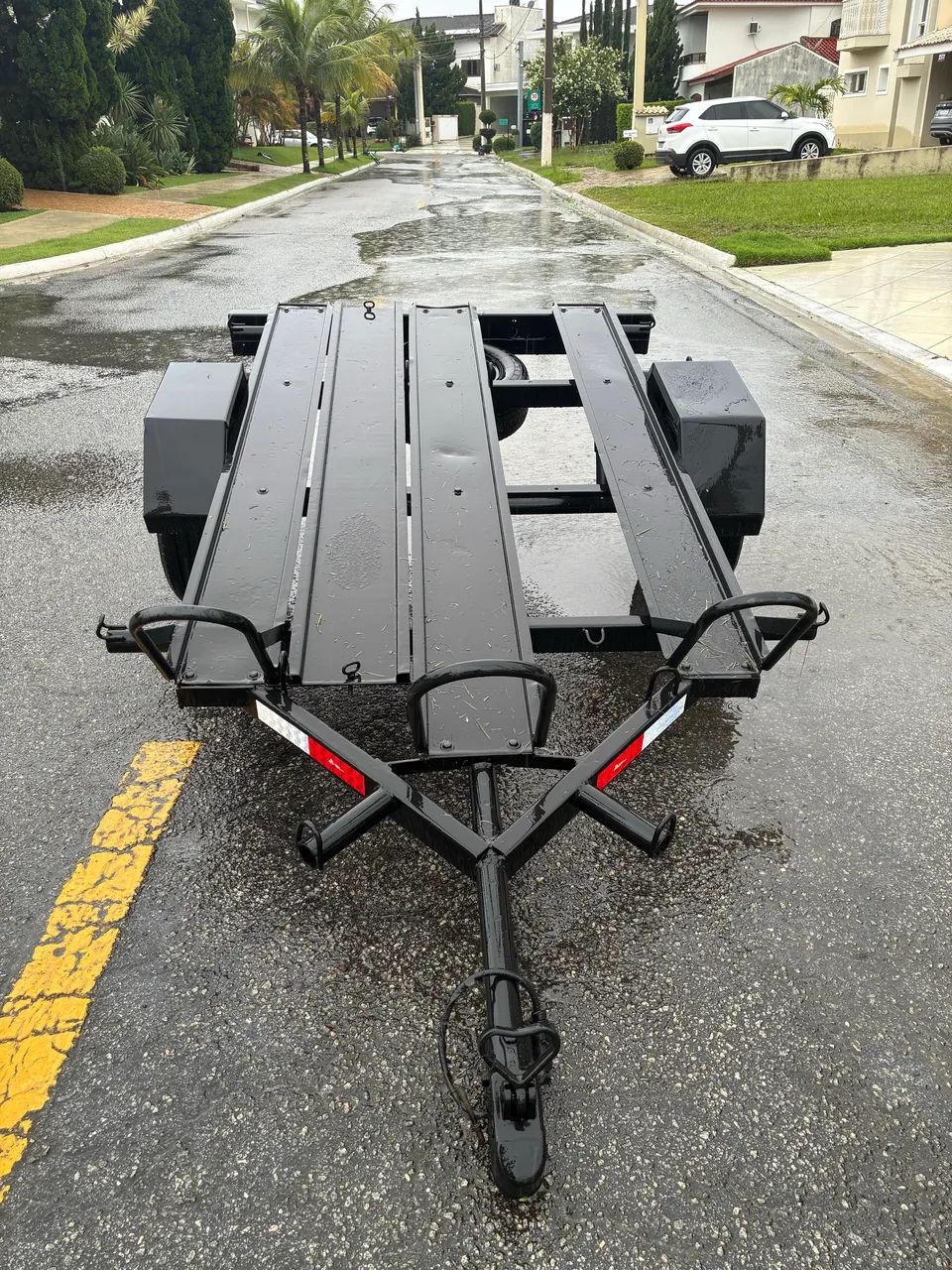 Carretinha 3 motos  - Foto 3