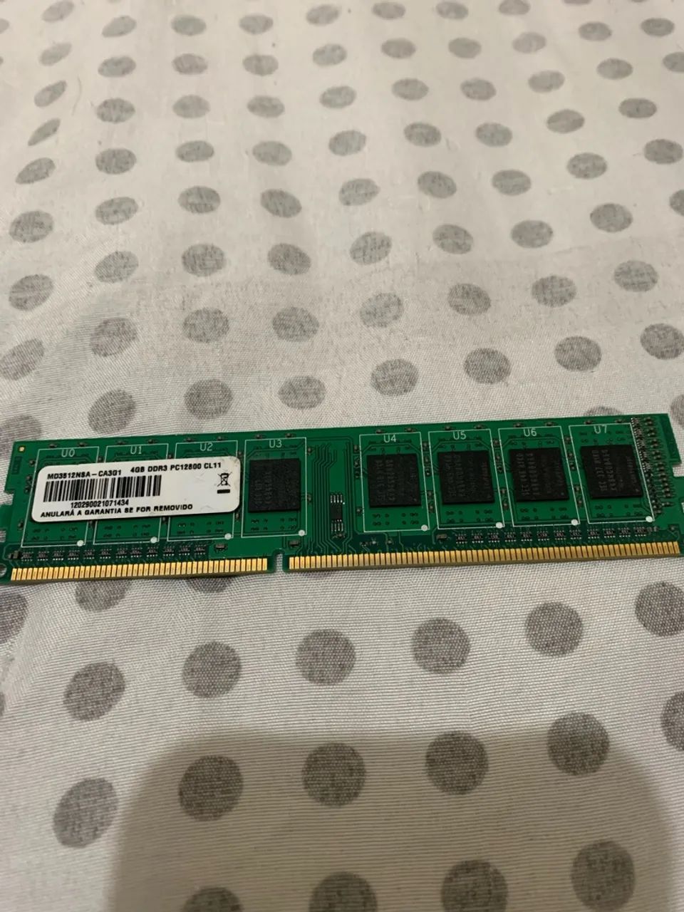 Memória ram DDR 3 4gb - Foto 2