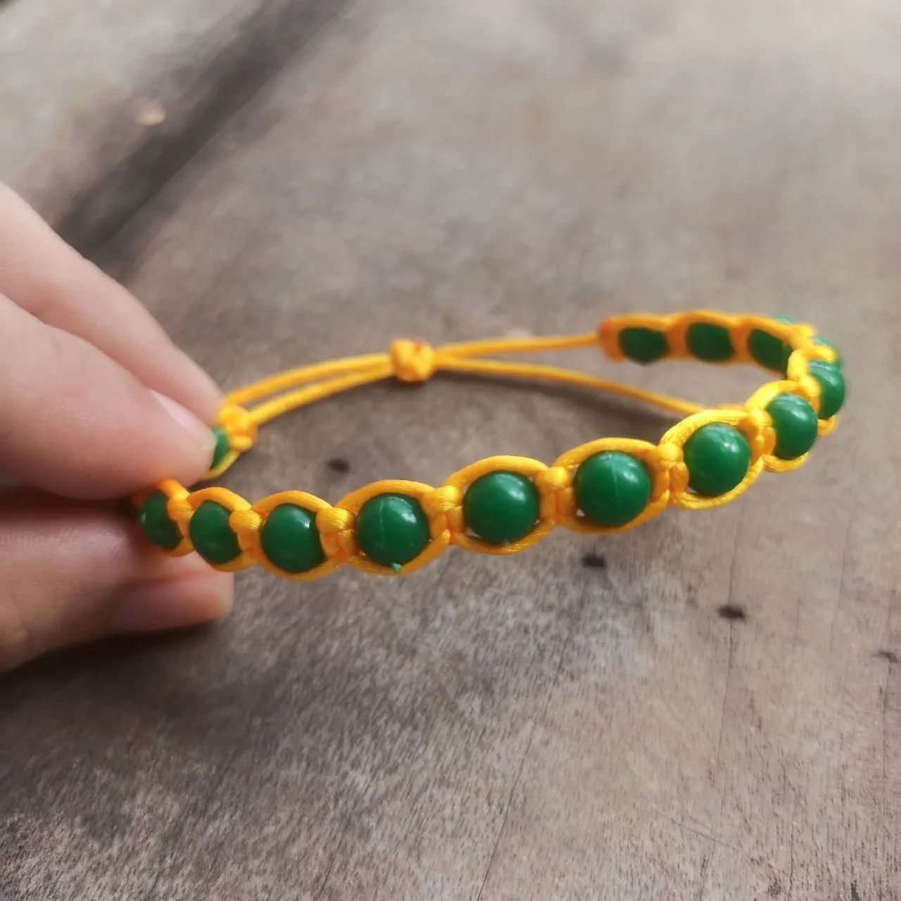 Pulseira shambala cores do Brasil  - Foto 5