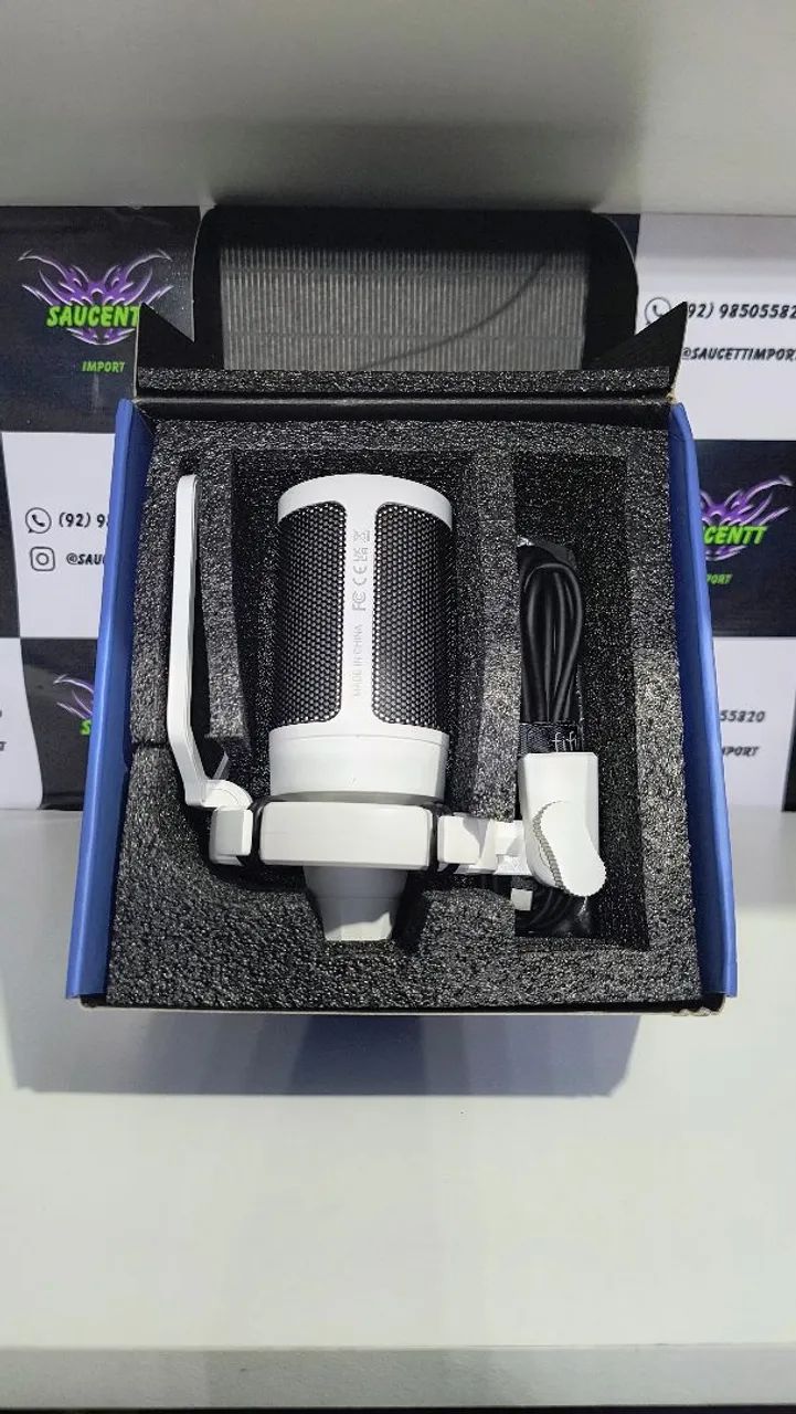 Microfone de Mesa Fifine A6V Ampligame - Foto 2