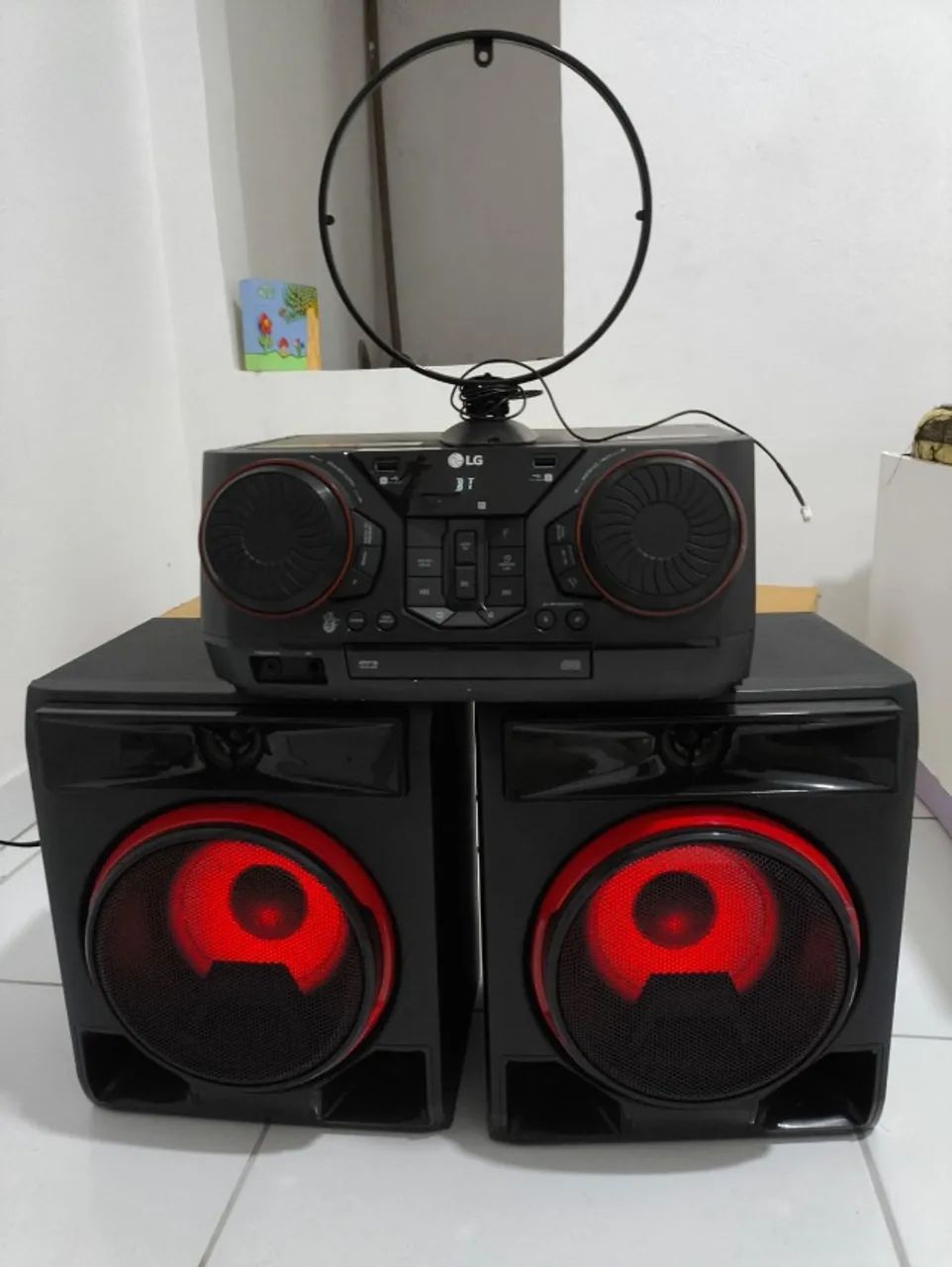 Mini System Som LG CK56 620w