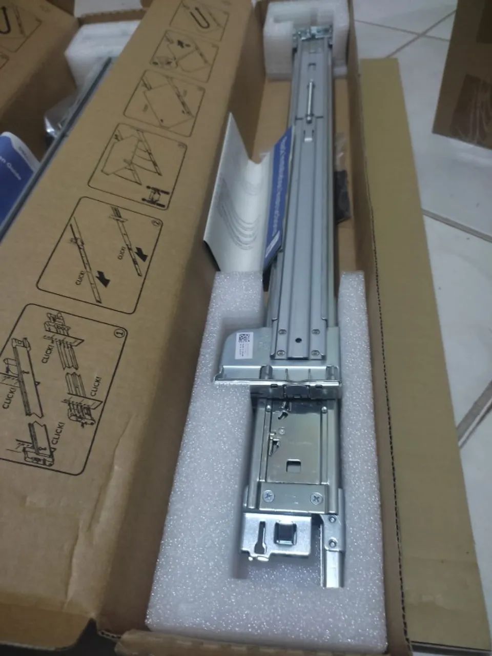 Kit de trilhos deslizantes 2U Dell