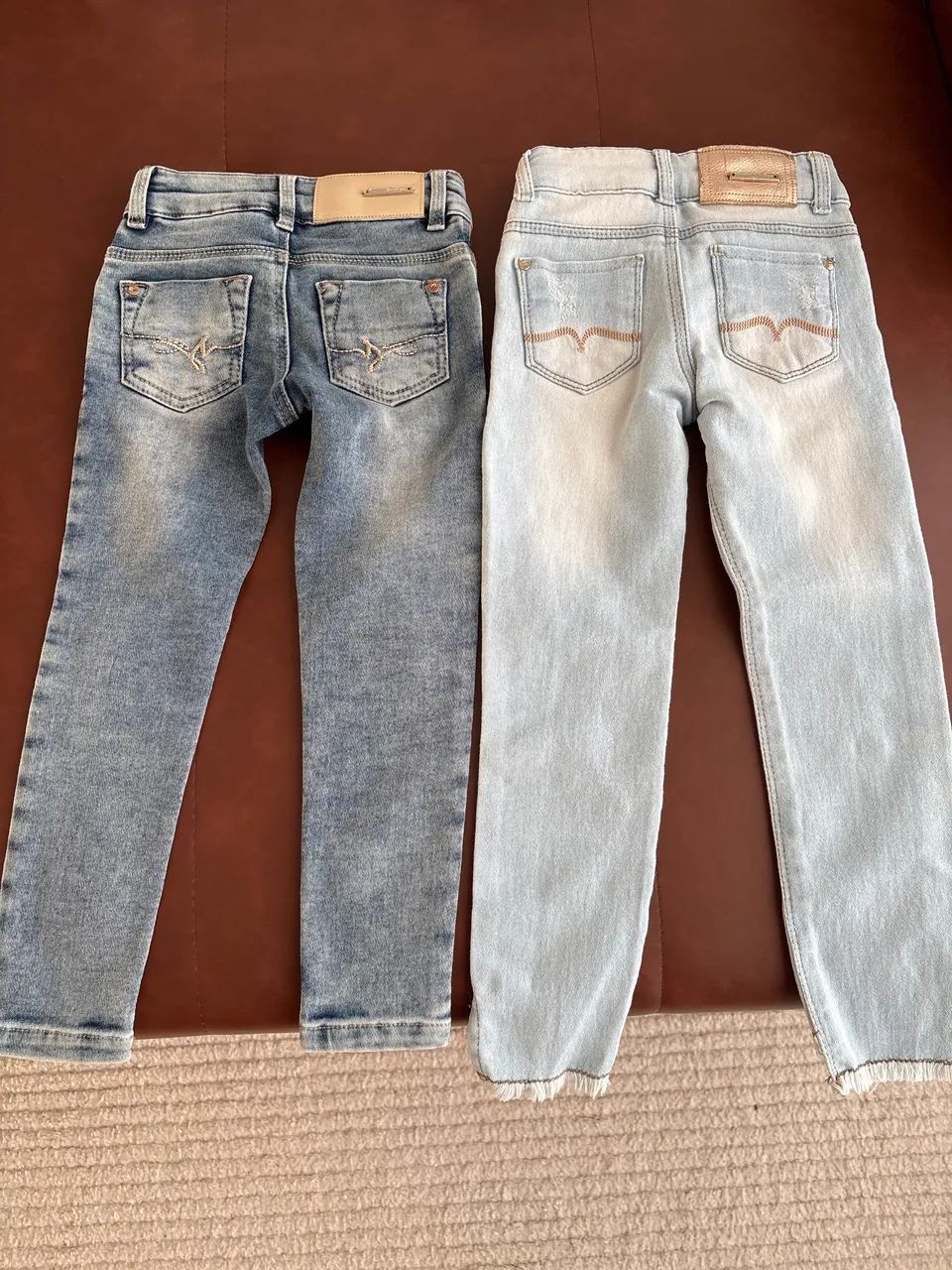 2 Calças jeans menina com elastano da marca Pullga TAM 4 - Foto 2